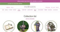 Desktop Screenshot of myfairygardens.com
